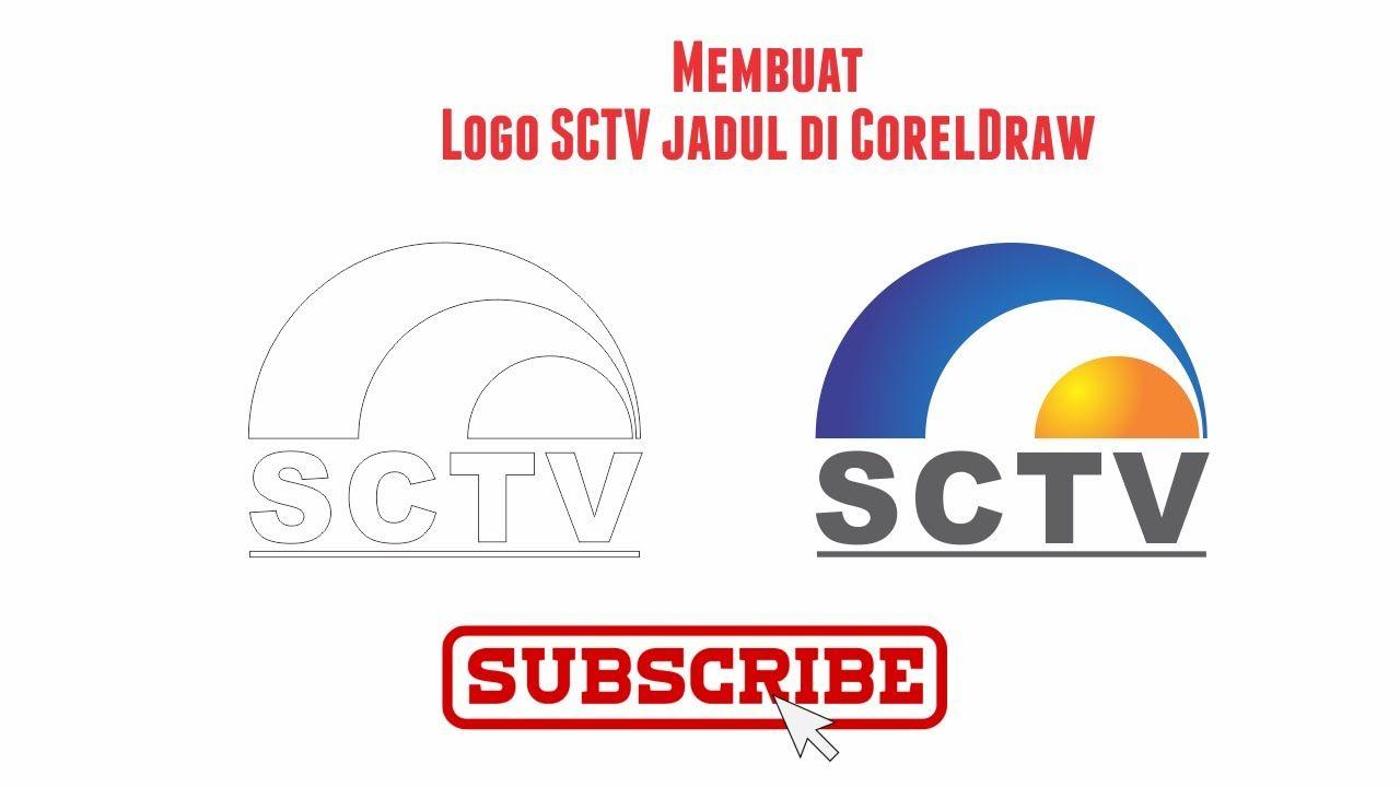 Jadul Logo - mahircoreldraw Membuat Logo SCTV jadul di Coreldraw - YouTube