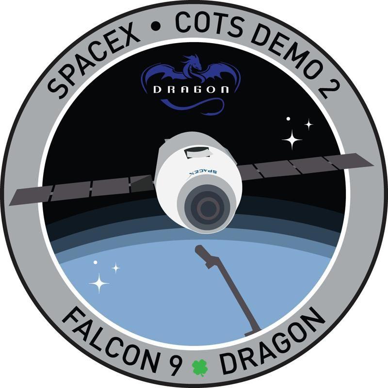 SpaceX Dragon Logo - SpaceX set to launch COTS 2 flight this Saturday | The Planetary Society