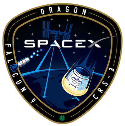 SpaceX Mission Logo - CRS 3 mission logo SpaceX Falcon 9 Dragon SpaceX image posted on