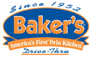 The Baker Logo - Baker's Drive Thru