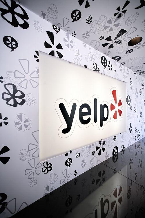 Cool Yelp Logo - Impressive And Wonderful Decor For Yelp Office With Nice Cool Wall