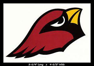 Arizona Football Team Logo - ARIZONA CARDINALS FOOTBALL NFL TEAM LOGO DESIGN DECAL STICKER BOGO