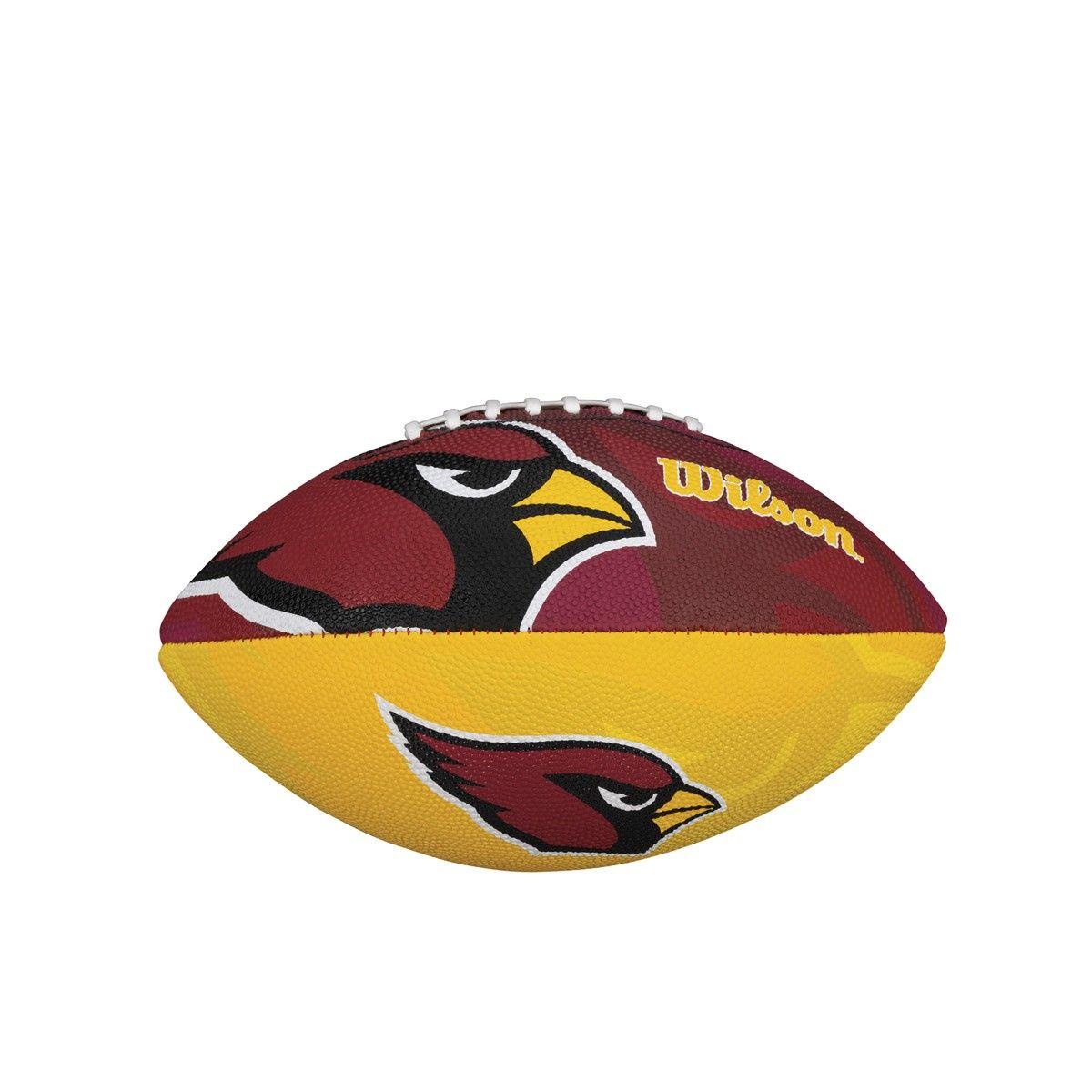 Arizona Football Team Logo - NFL TEAM LOGO JUNIOR SIZE FOOTBALL CARDINALS. Wilson
