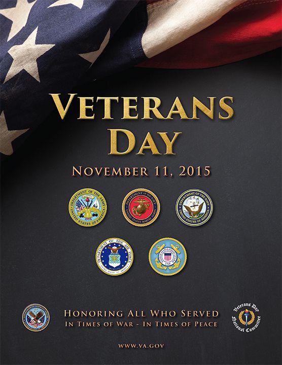 Red White and Blue Veterans Logo - Wear Red, White, Blue on Veterans Day, Wednesday, November 11