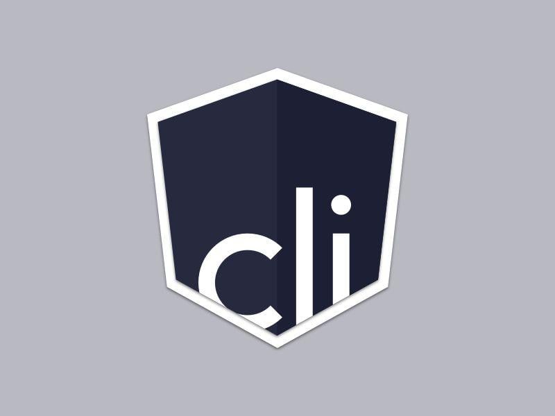 CLI Logo - Angular cli logo