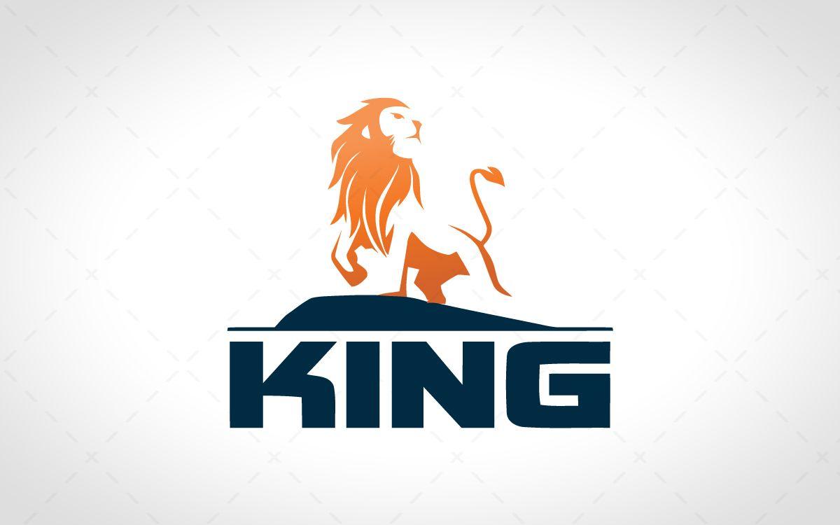 King Logo - Lion Logo For Sale Majestic Brave King Logo - Lobotz