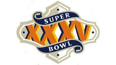 Xxxv Logo - Logo Super Bowl XXXV - Baltimore Sun