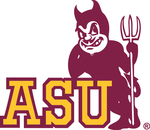 Arizona State University Logo - Retro Arizona State Sun Devils | Retro College Apparel