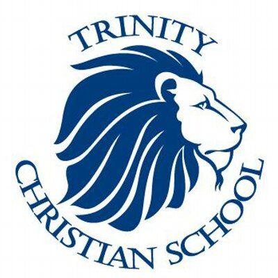 Christian Lion Logo - Trinity Christian on Twitter: 
