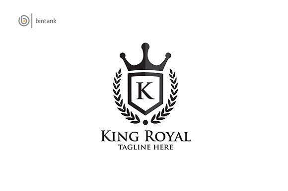 King Logo - King Royal - K Classic Logo ~ Logo Templates ~ Creative Market