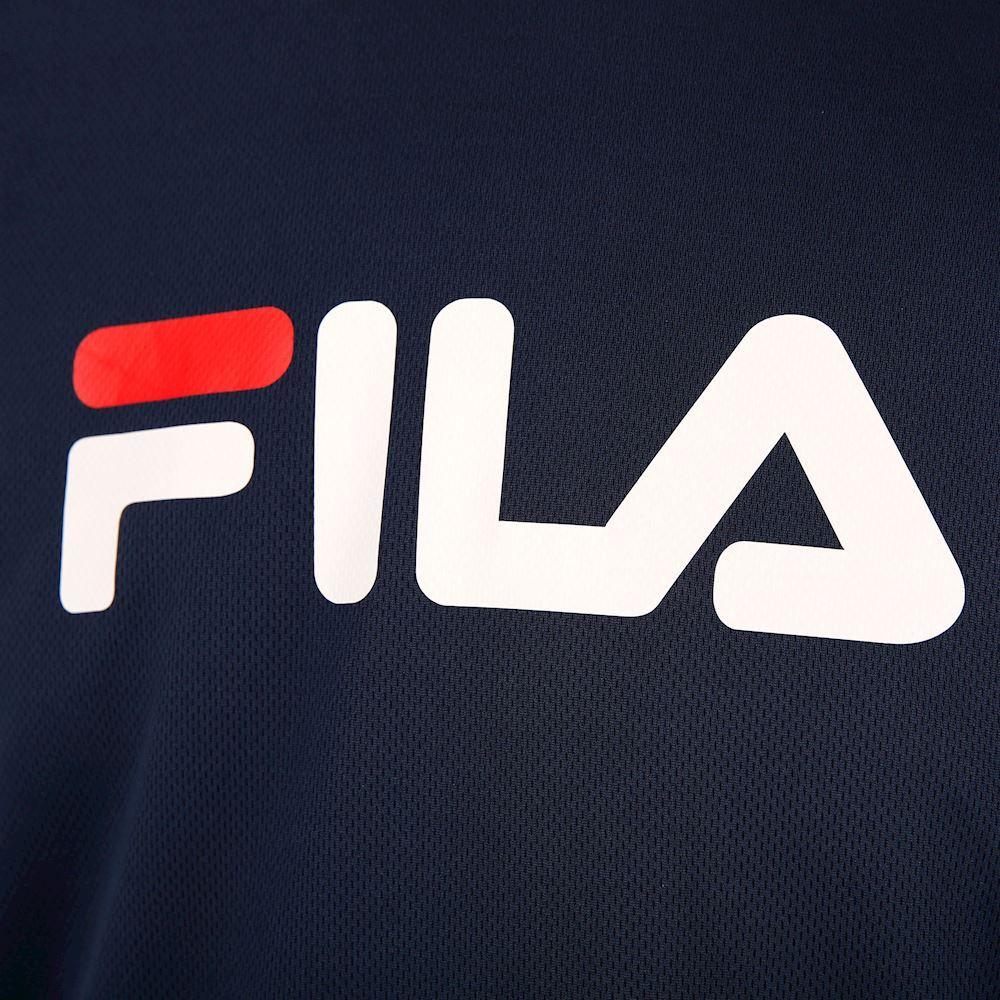 Fila Logo - Fila Logo T-Shirt Men - Dark Blue, White buy online | Tennis-Point