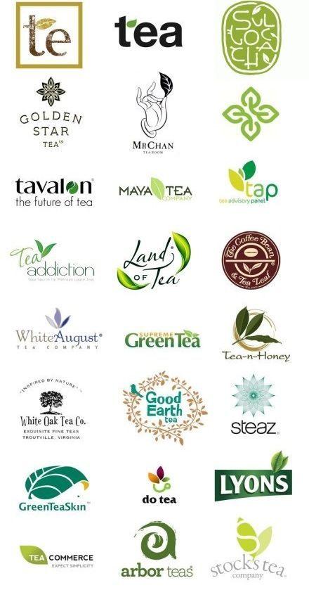 Tea Brand Logo - Tea, high tea, tea drinks brand logo. Drinks branding. Logo design