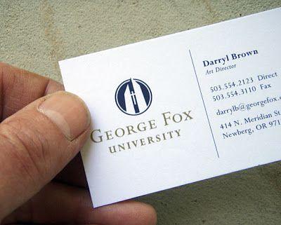 George Fox University Logo - Darryl Brown design and illustration: Updated George Fox logo