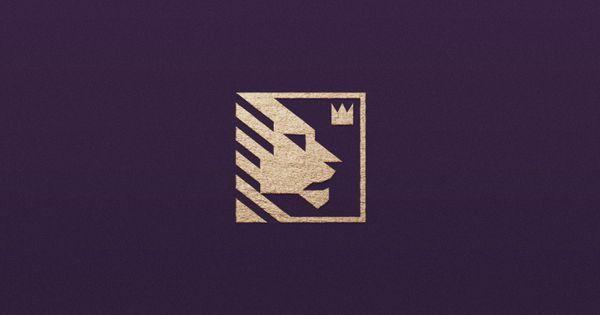 Purple and Gold Logo - Lion. Mark Design and Gold Logo Design Design Club