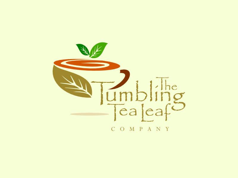 Tea Brand Logo - Creative Logo Design for The Tumbling Tea Leaf Company