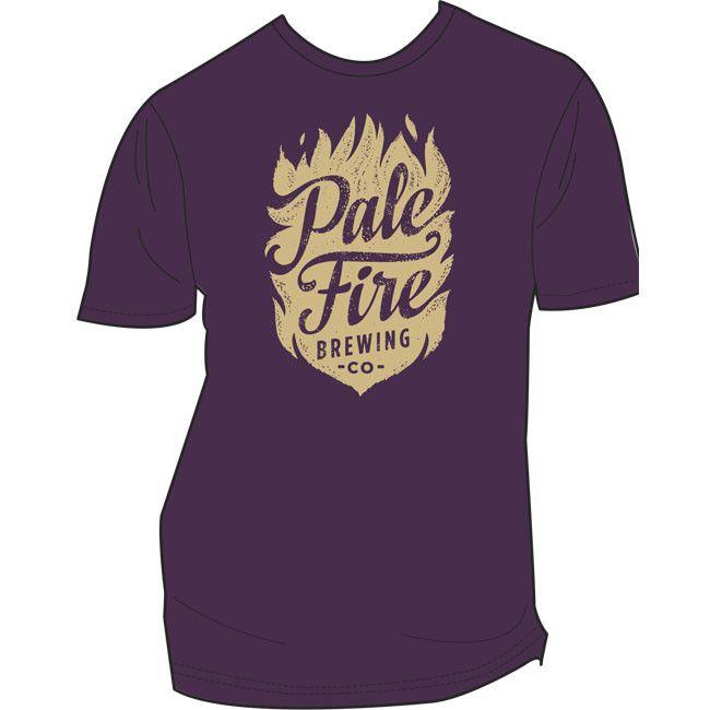 Purple and Gold Logo - Purple & Gold Logo Men's T-Shirt | Pale Fire Brewing Official Website