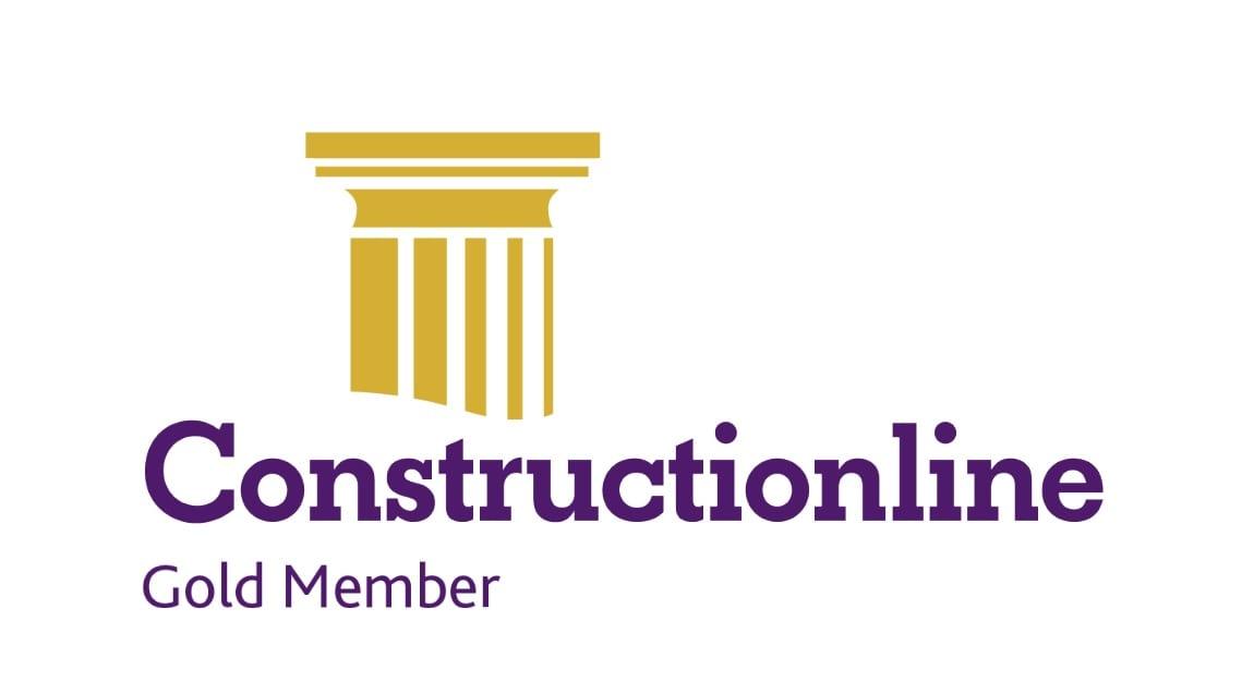 Purple and Gold Logo - constructionline gold logo of Hull
