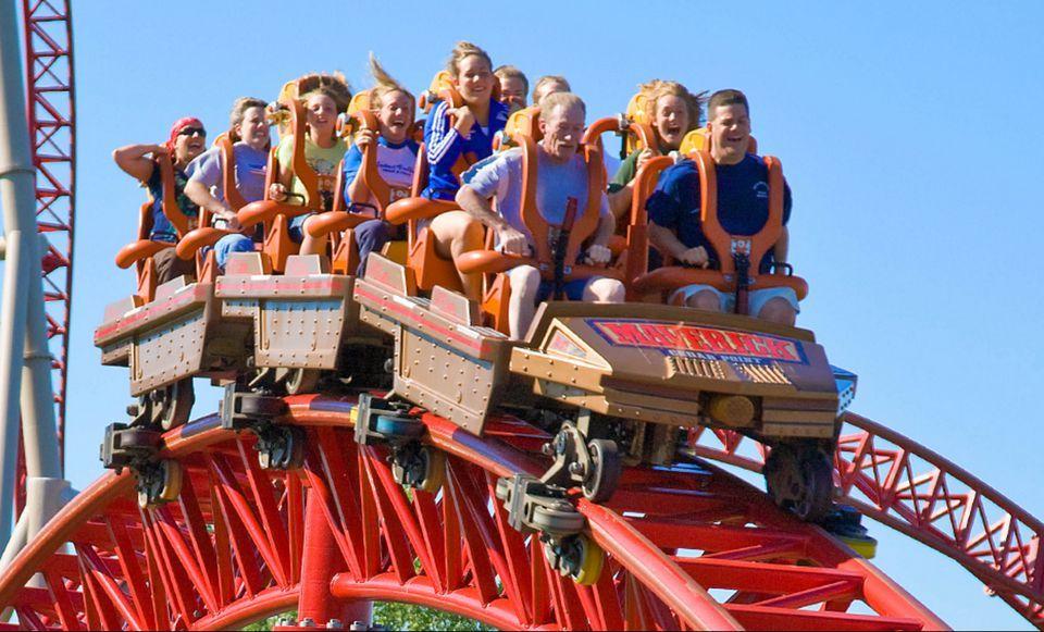 Maverick Cedar Point Logo - Maverick Roller Coaster - Review of Cedar Point Ride
