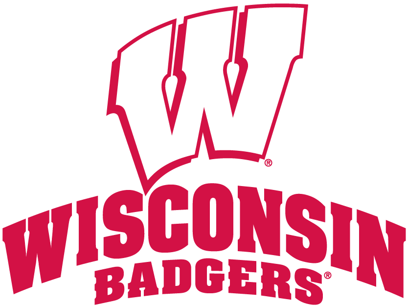 Pink Wisconsin Logo - Wisconsin badgers Logos
