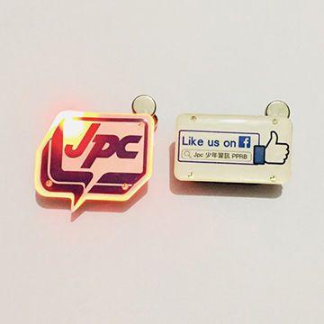 Elink Logo - China LED lapel from Shanghai Manufacturer: Shanghai Elink Gift Co. Ltd