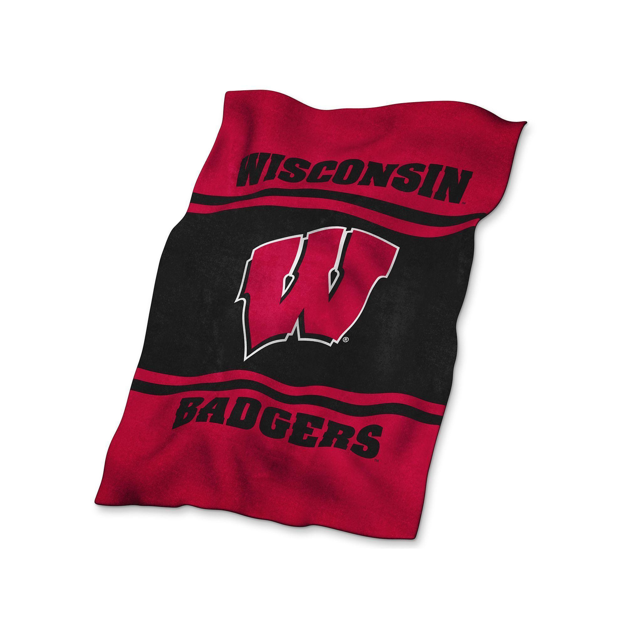 Pink Wisconsin Logo - Wisconsin Badgers UltraSoft Blanket, Multicolor | Products ...