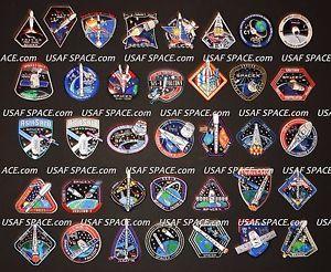 SpaceX Mission Logo - SPACEX ORIGINAL Complete 72 Mission PATCH SET FALCON-9 DRAGON NASA ...