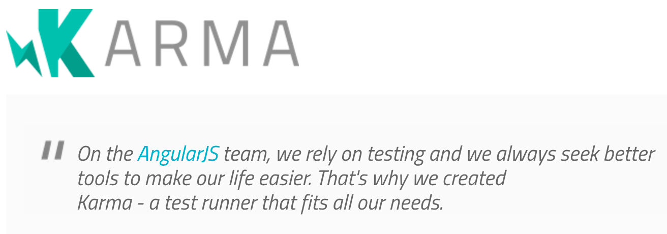 Karma JS Logo - Testing