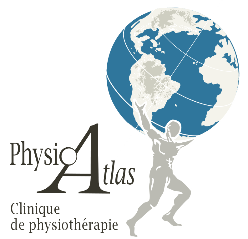 Atlas Globe Logo - Physiotherapy in Sherbrooke and Gatineau - Physio Atlas