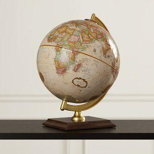 Atlas Globe Logo - Large World Globe