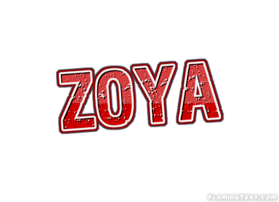 Zoya Logo - Zoya Logo | Free Name Design Tool from Flaming Text