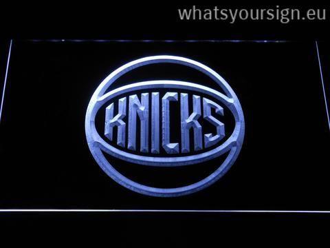 Neon Basketball Logo - New York Knicks Basketball Logo - neon sign - LED sign - shop ...