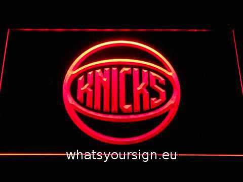 Neon Basketball Logo - New York Knicks Basketball Logo LED Neon Sign - YouTube