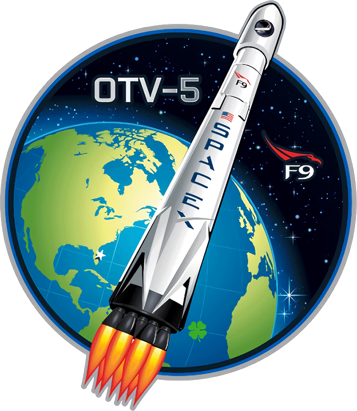 SpaceX Mission Logo - SpaceX-otv-5-mission-logo - Space News 360