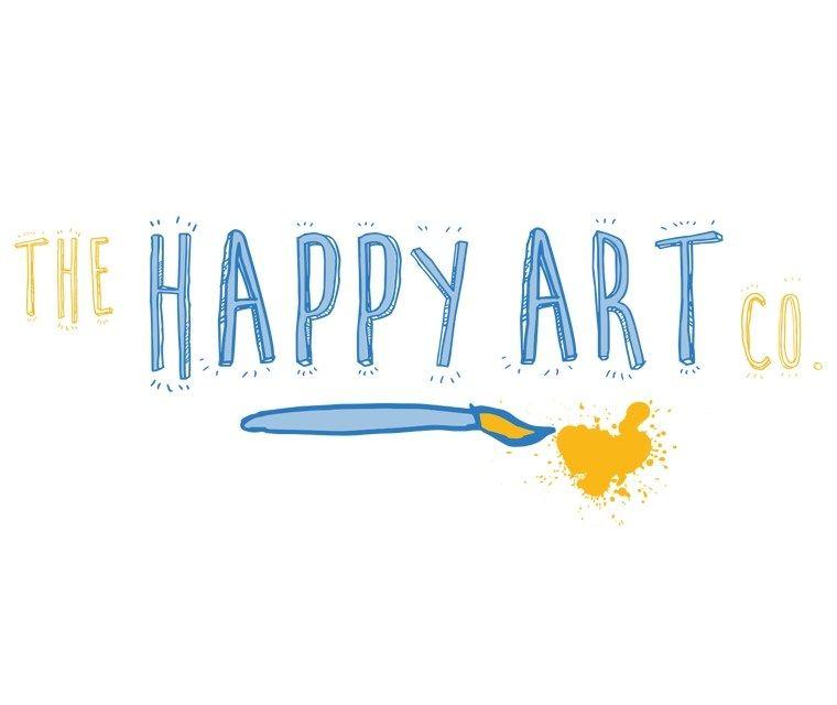 Art Company Logo - The Happy Art Company Logo, Flyer and Web Design
