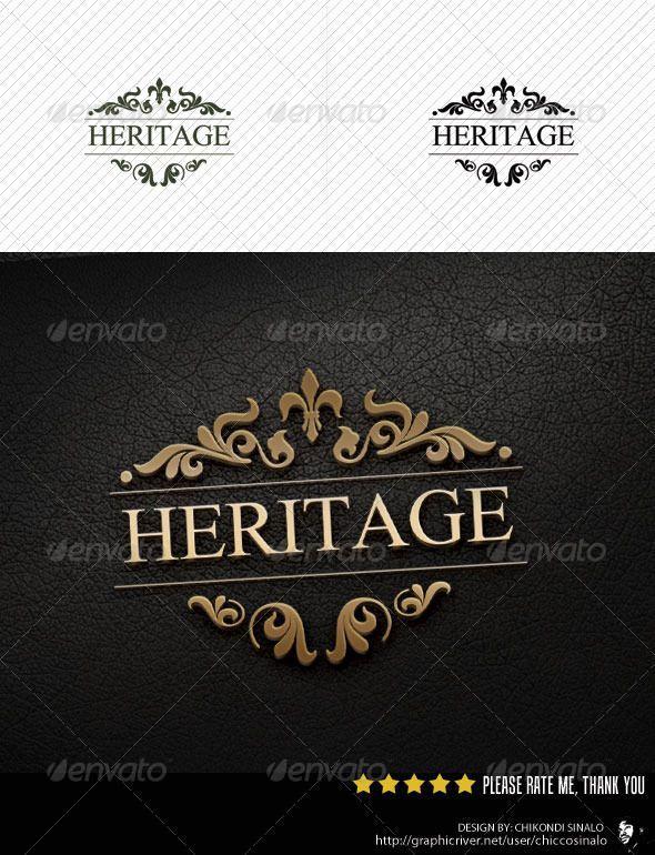 Heritage Logo - Heritage Logo Template. Website deas. Logo templates