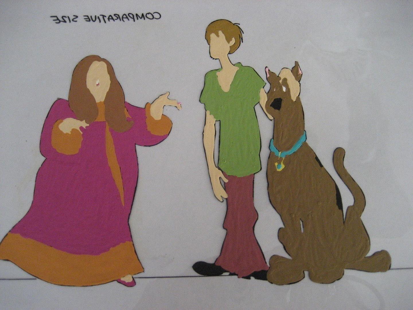 Elliott Animation Logo - New Scooby Doo Movies Cass Elliott Animation Cel Hand Painted ...