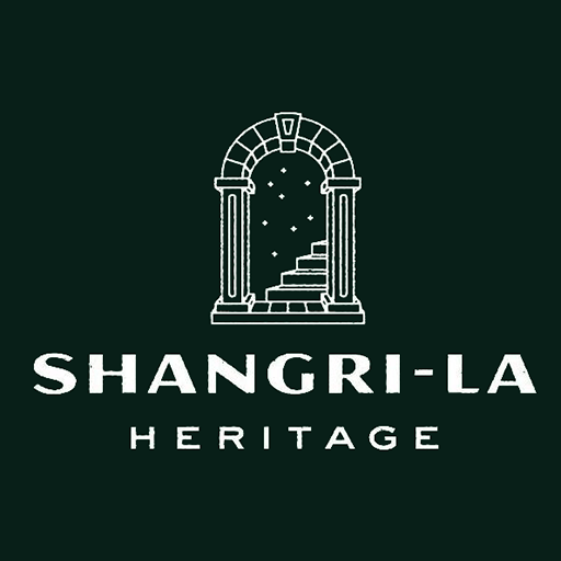 Heritage Logo - Shangri-La Heritage | Motorcycle Explorations Quality Goods |
