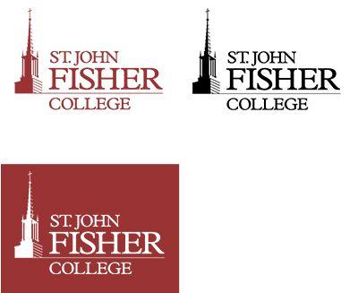 Red and White College Logo - Style Guide. Logos and Presidential Seal. John Fisher College