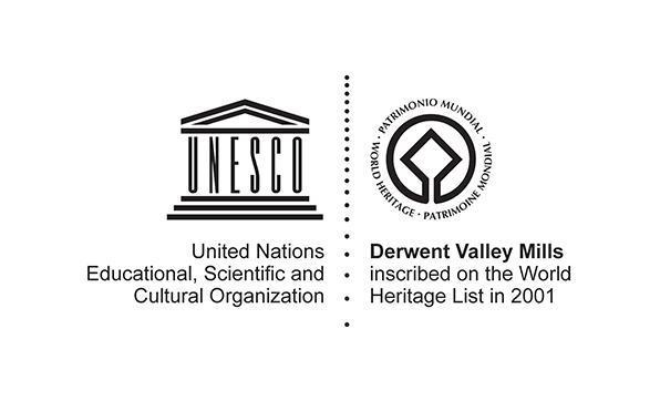 Heritage Logo - World Heritage Status - Derwent Valley Mills