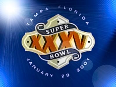 Xxxv Logo - Super Bowl XXXV