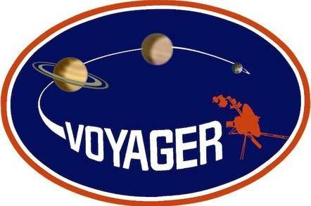 SpaceX Mission Logo - Voyager 1 left the planet 41 years ago