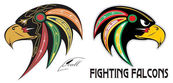 Fighting Hawk Logo - A History of Logo Larceny - Blog - icethetics.info