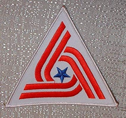 Red Triangle Movie Logo - Amazon.com: ALIEN Movie Triangle US Tricentennial Flag PATCH