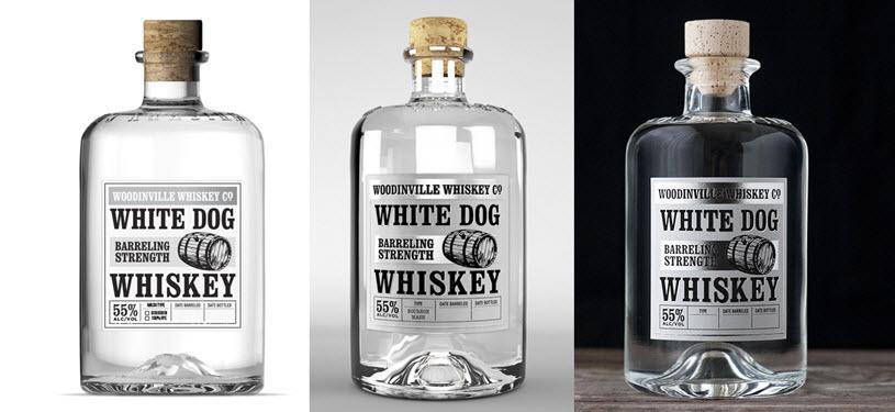Whiskey Bottle Logo - Distillery Bottle & Label Design Tip: Digital Flat to 3D to Print