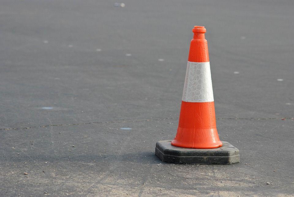 Orange and White Road Logo - Free photo Traffic Cone Warning Orange Caution White Road - Max Pixel