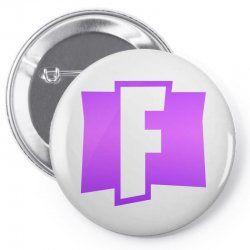 Fortnite F Logo - Custom Fortnite F Logo Purple T-shirt By Akin - Artistshot