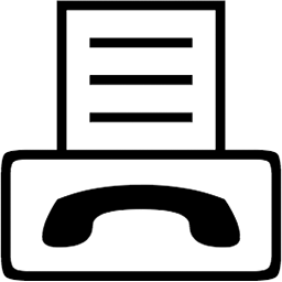 Fax Logo - Fax Icon Emoji (U+1F5B7)