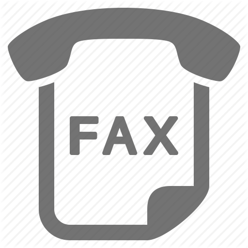 Fax Logo - Document, fax, file, office, paper, phone, print icon