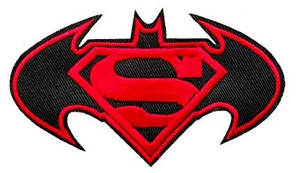 Batman vs Superman Logo - Amazon.com: Batman VS Superman Movie Logo Embroidered Iron On or Sew ...