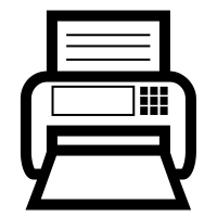 Fax Logo - Fax-machine icons | Noun Project